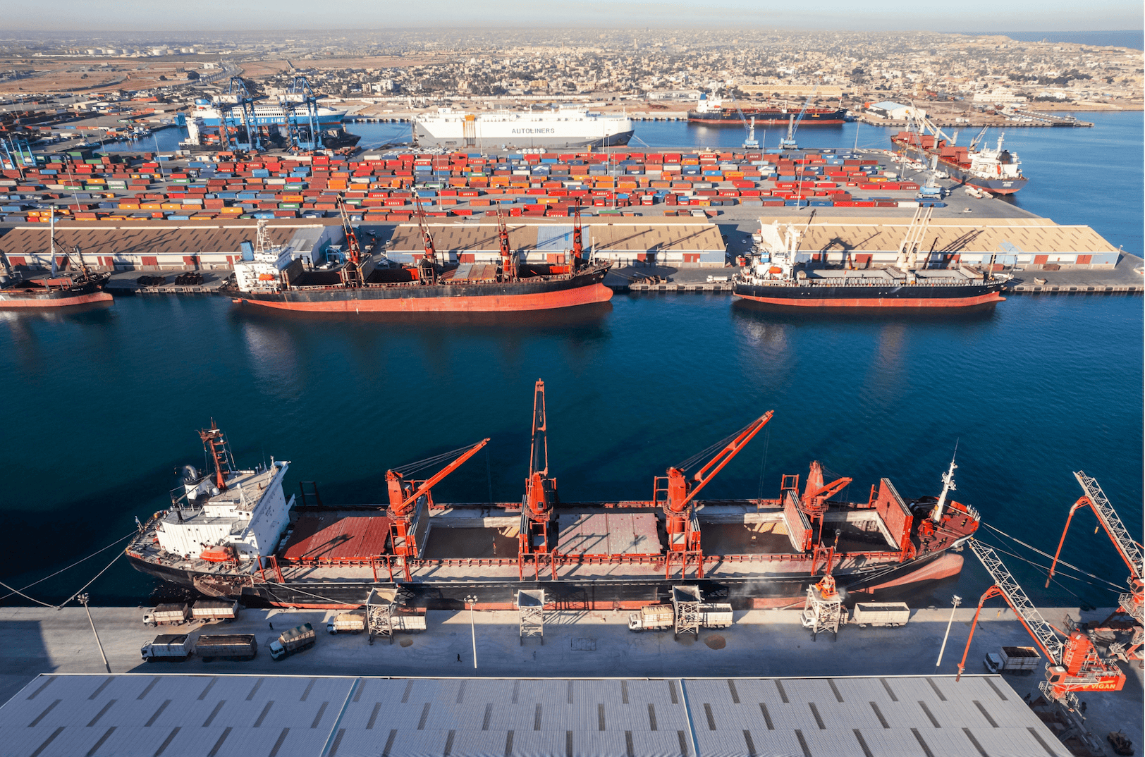 Misrata Free Zone Aerial Image